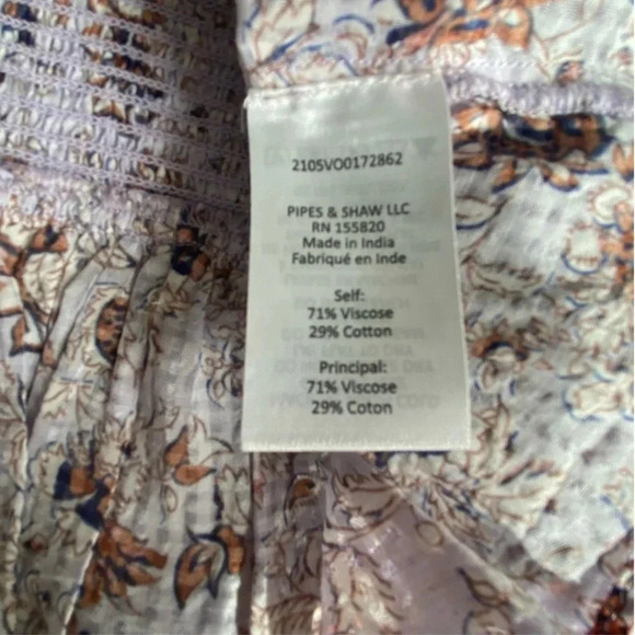 New Veronica Beard Cox Floral Smocked Flounce Mini Dress
Ruffle lavender XL - Picture 10 of 11